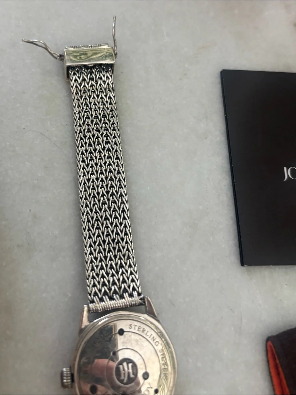 Vintage John Hardy Sterling Silver Woven Woman’s Watch